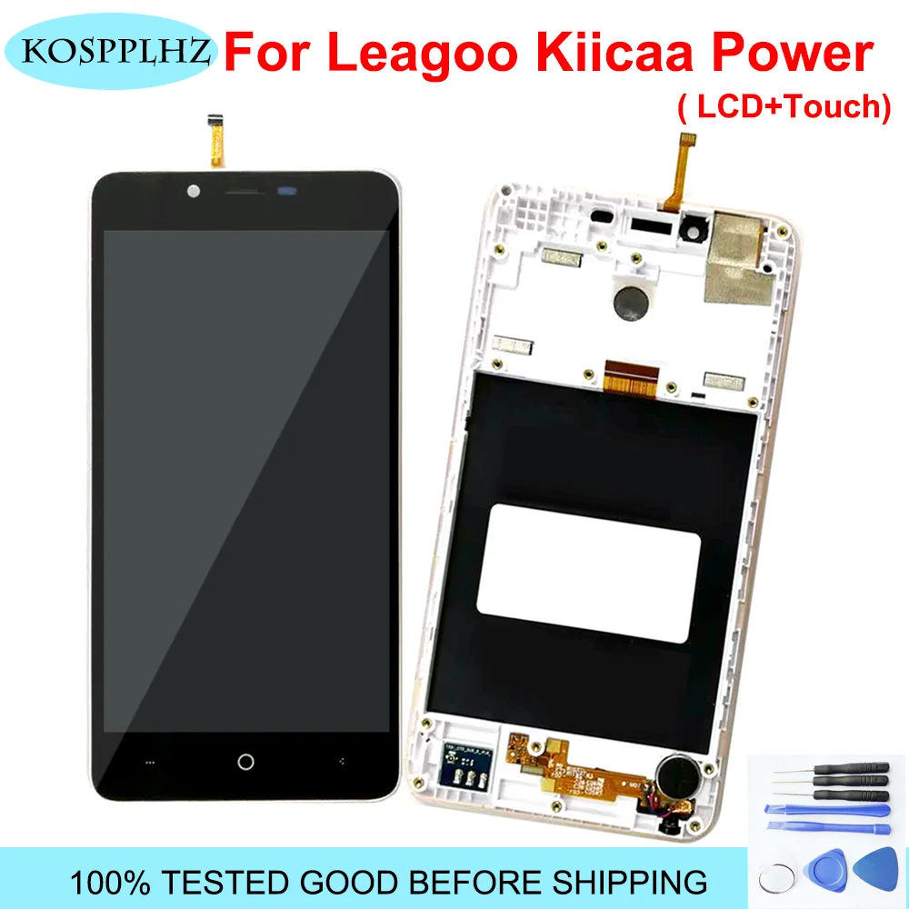 ЖК-дисплей и инструмент для ремонта сенсорного экрана в сборе leagoo kiicaa power