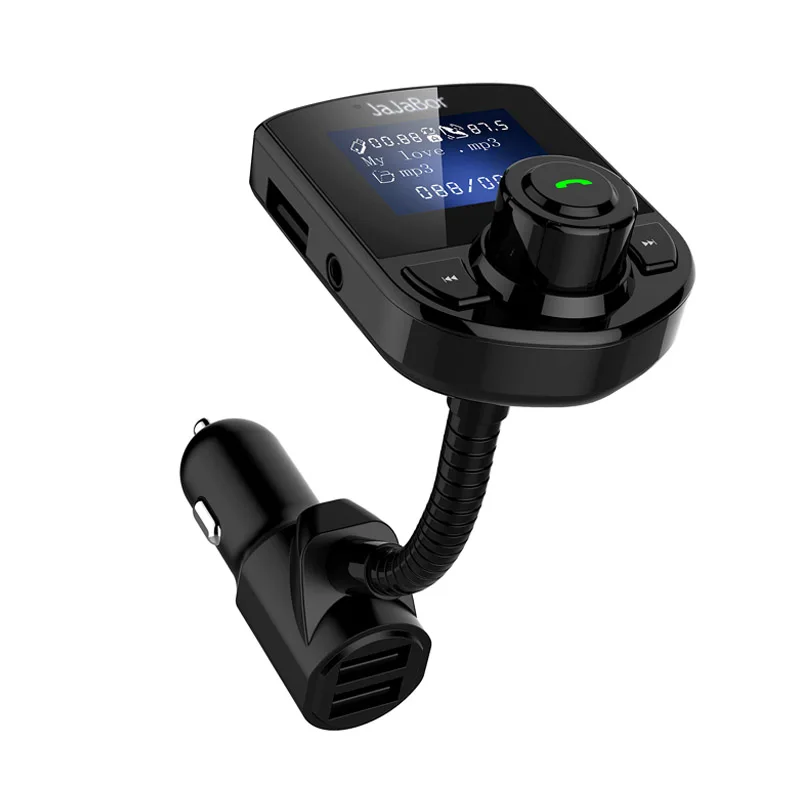 JaJaBor FM передатчик Bluetooth автомобильный комплект Handsfree Вызов AUX Автомобильный MP3