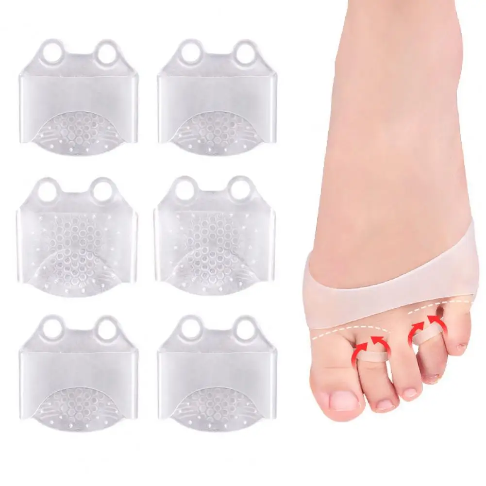 

2Pcs Metatarsal Pads Breathable Anti-pain SEBS Pain Relief Forefoot Cushions for Daily Wear