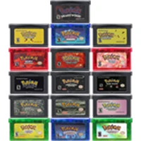 Картридж для игровой консоли 32 бит карта Nintendo GBA Pokeon Series Glazed Snakewood Flora английский