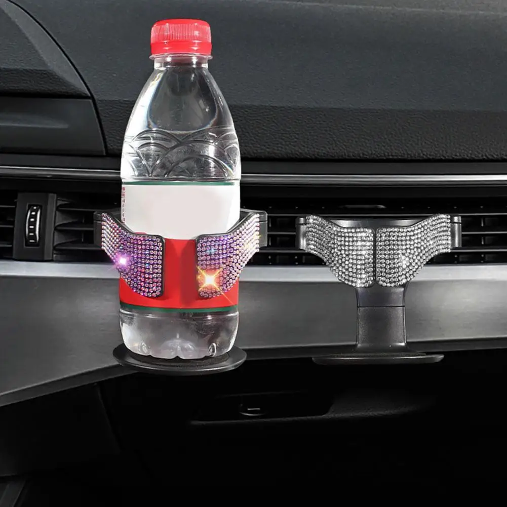 Универсальный автомобильный держатель для кружки подставка с кристаллами