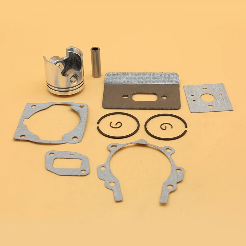 40MM 44MM Piston Gasket Set Fit For  43cc 40-5 44-5 BC430 BC520 CG430 1E40F-5 TL43 Brush Cutter Garden Chainsaw Tool Spare Part