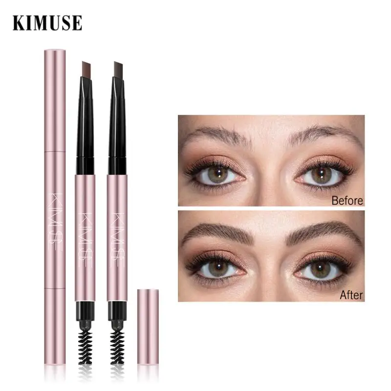 1 шт. двухсторонний карандаш для бровей водостойкий пот не размазывающийся