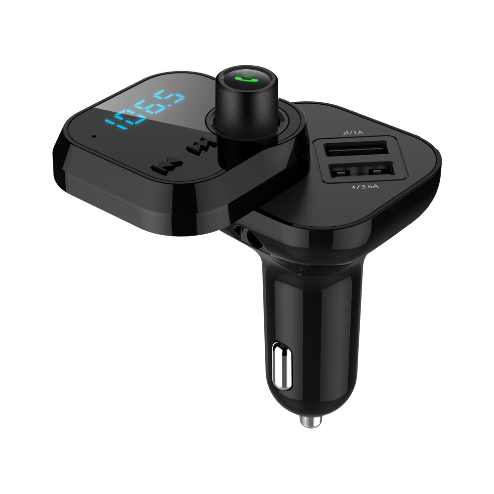 Комплект беспроводной громкой связи KORSEED Bluetooth fm передатчик аудио AUX 3 6a быстрое