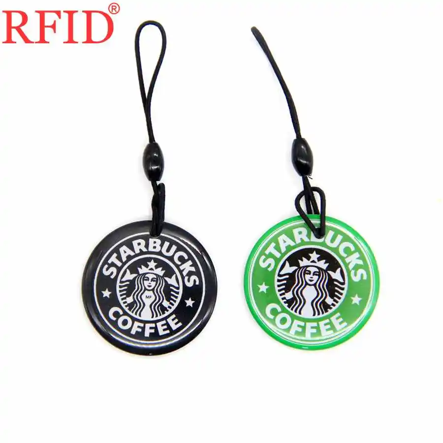 UID S50 1K 13.56Mhz Rewritable Access Control Card Keyfobs Waterproof Dropping Glue Key Tags Changeable NFC RFID Badge Keychain |