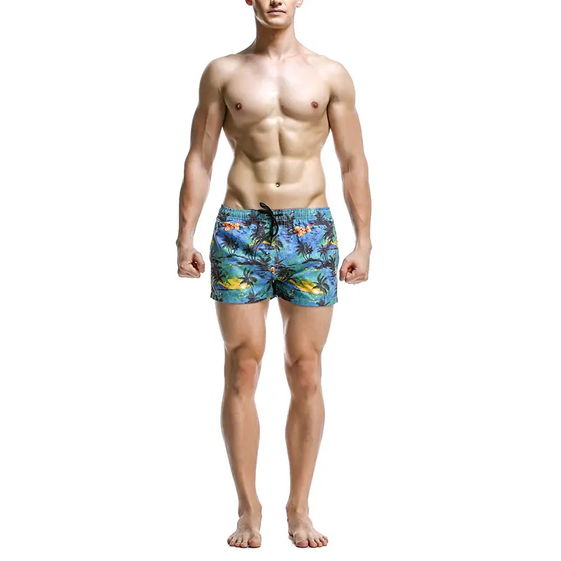 Men Beach Printed Casual Metrosexual Sports Boxer Brief Favorite Multicolor | Спорт и развлечения