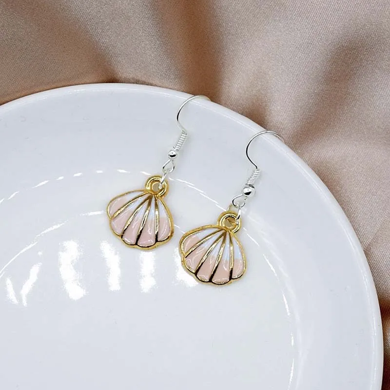 Серьги Висячие аниме милые кавайные эффектные модные геометрические Ушные