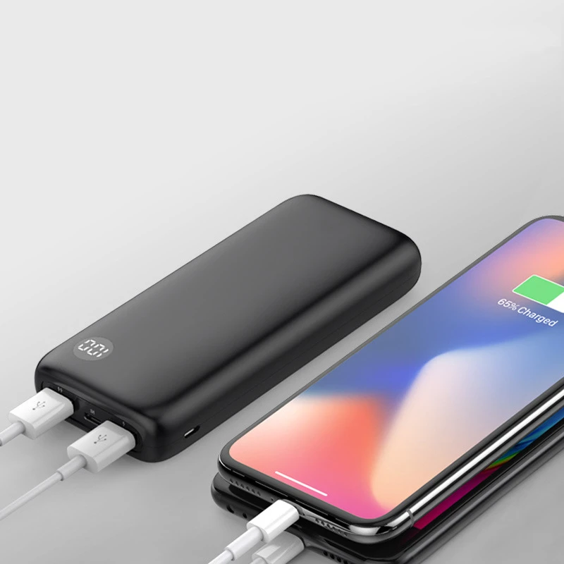 Универсальный 20000 мАч Power Bank портативный портативное зарядное устройство Внешняя
