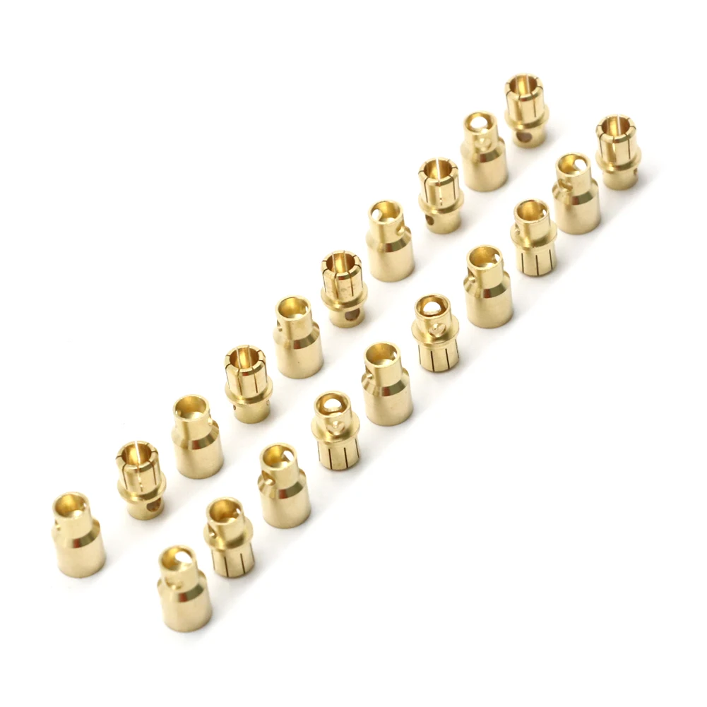 5 pairs AMASS 8.0mm Banana golden Plug Connector male female ESC Motor plug for RC Car/Trunk/Drone | Игрушки и хобби