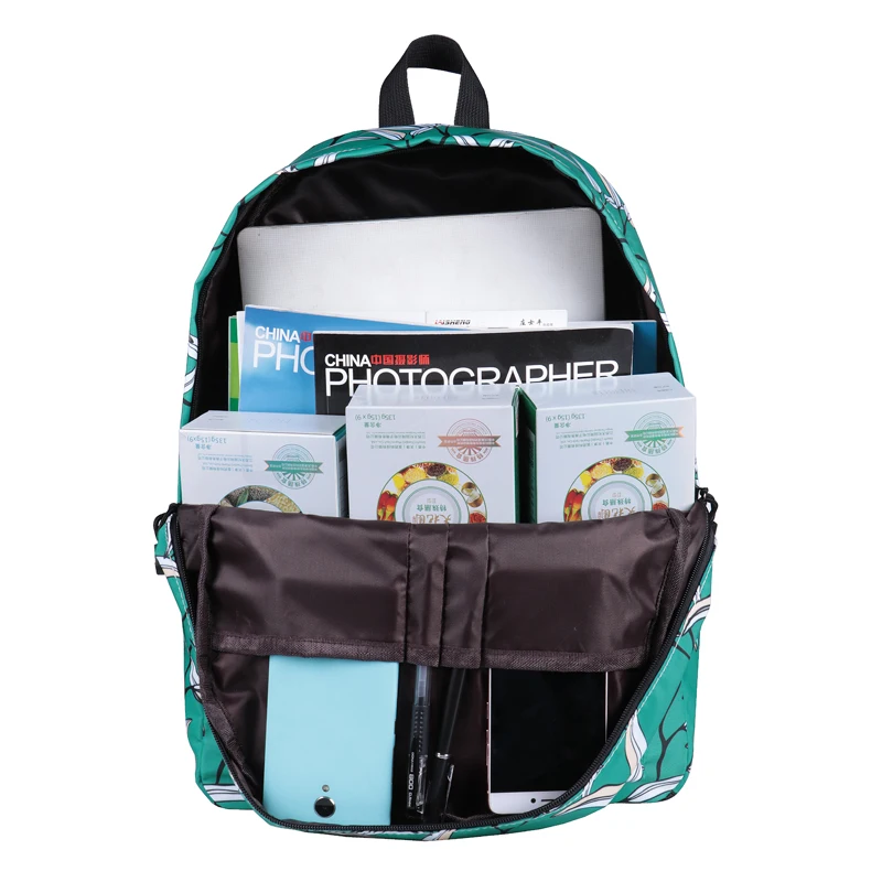 

Canvas Student Boobag School Backpack Large Capacity Laptop Backpack Travel Rucksack Daypack Girls Boys Unisex Mochila