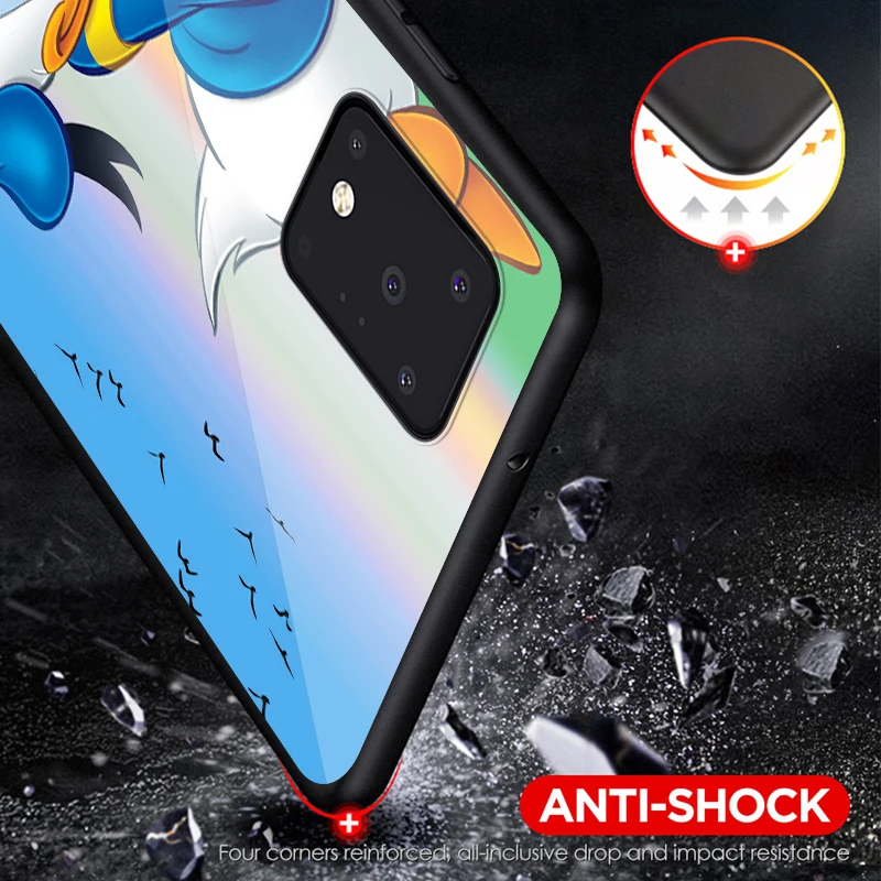 

Disney Donald Duck For Samsung Note 20 10 8 9 M02 M31 S M60S M40 M30 M21 M20 M10 S Ultra Pro Plus Black Phone Case