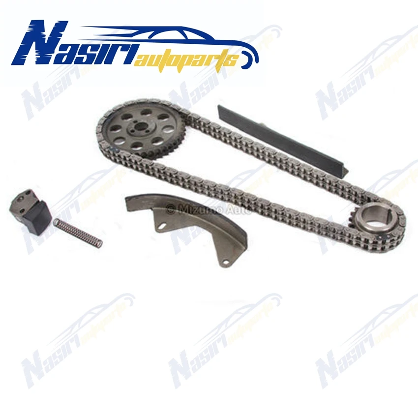 Комплект цепи ГРМ для 83-88 Nissan Pathfinder Van D21 720 2 4 L SOHC Z24 A4I (Двухрядная цепь) | Автомобили