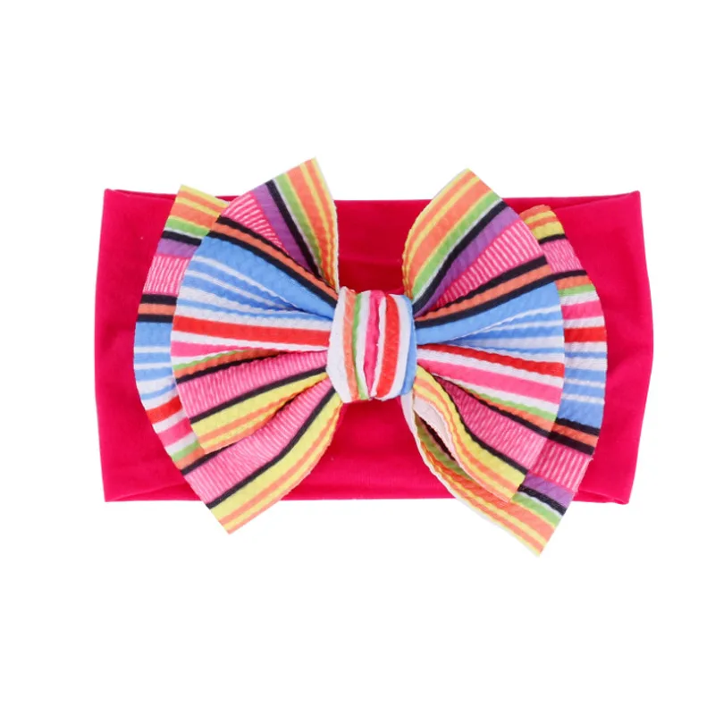 Милые детские повязки на голову для маленьких девочек повязка с бантиком кролика