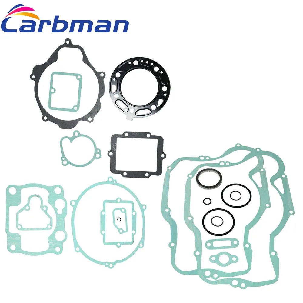 Комплект прокладок двигателя Carbman для Kawasaki KX 250 1988-1992 высококачественные детали |