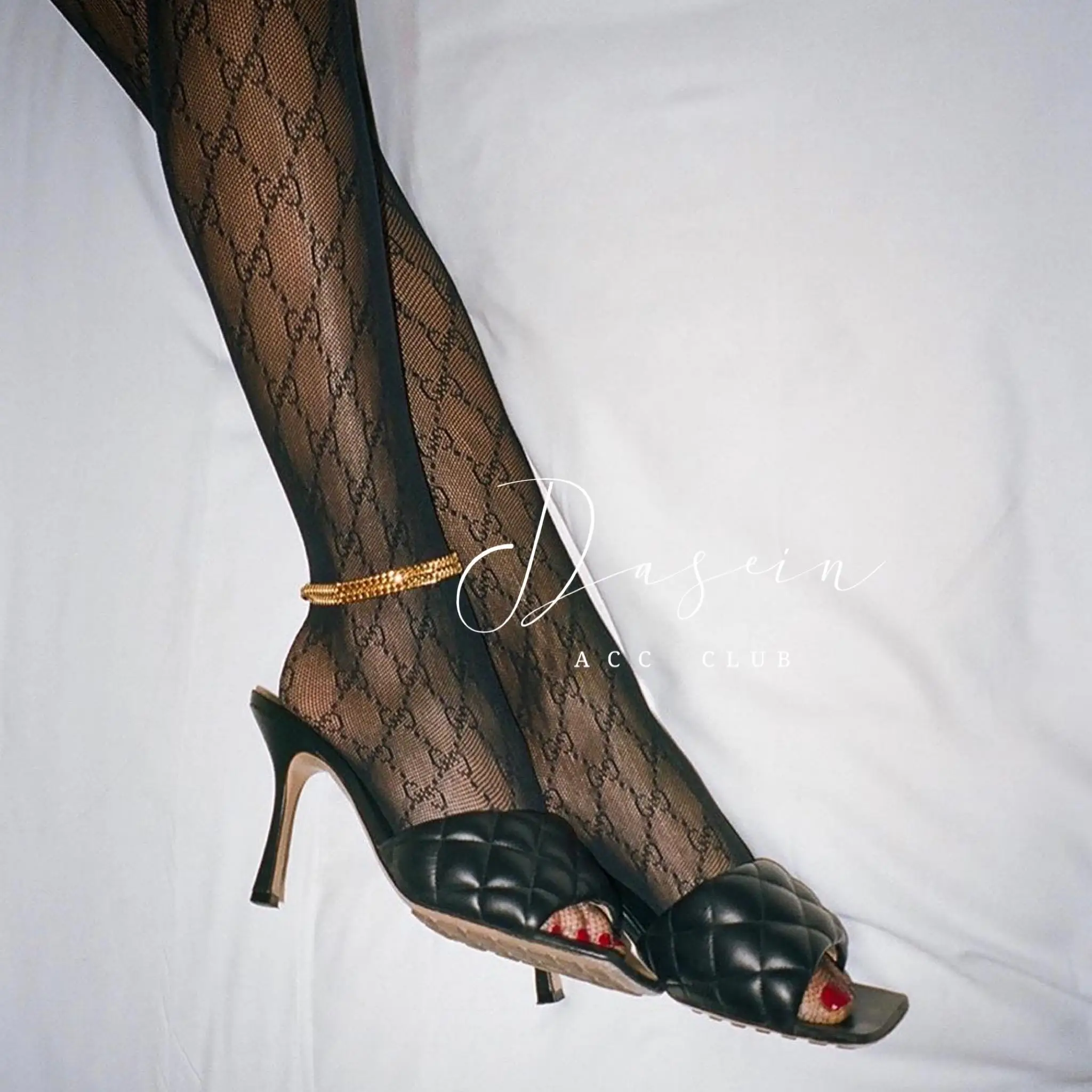 Thic Chain Chunky Cuban Curb 5mm Stainless Steel Man Woman Necklace Double Bracelet Anklet | Anklets