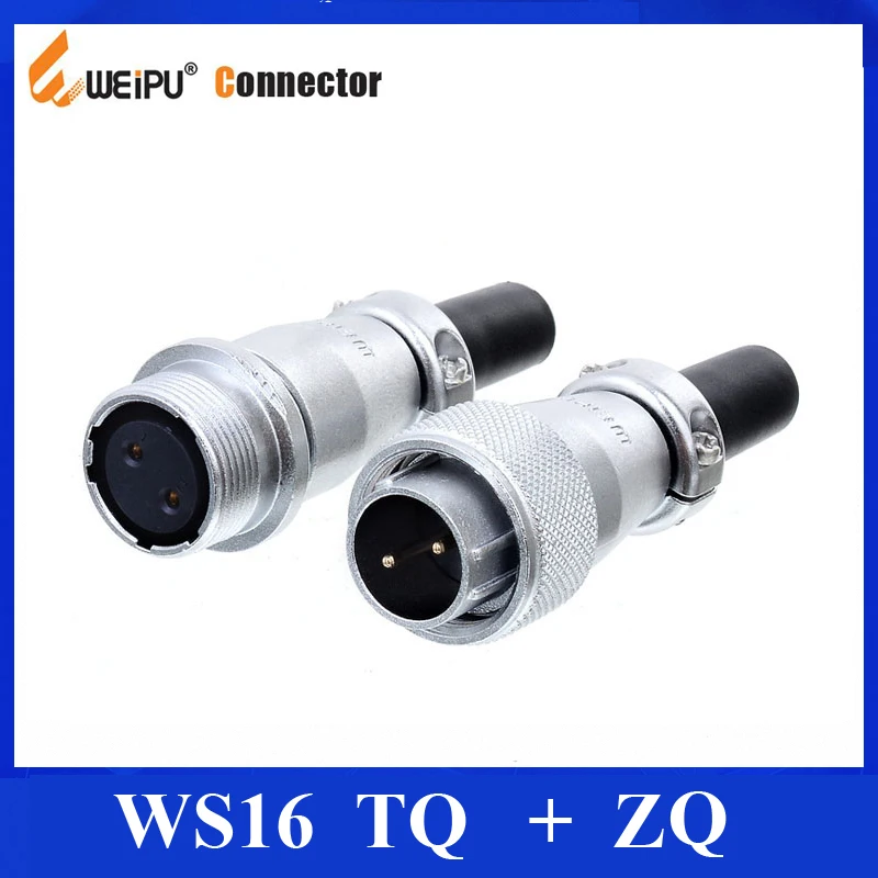 Фоторазъем WS16 TQ + ZQ 2 3 4 5 7 9 10 контактов штырьковый женский штыревой разъем для