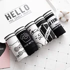 Трусики женские хлопковые с мультяшным рисунком, Размеры M L XL XXL, 5 шт.лот