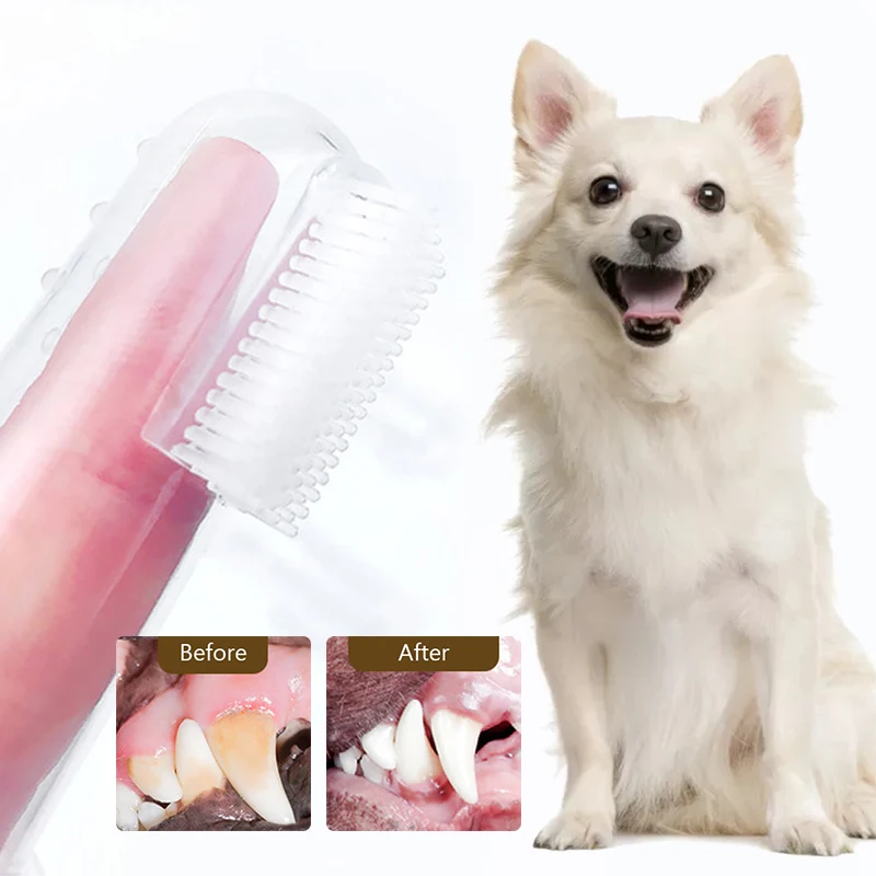 

✅Детская Мягкая зубная щетка для собак