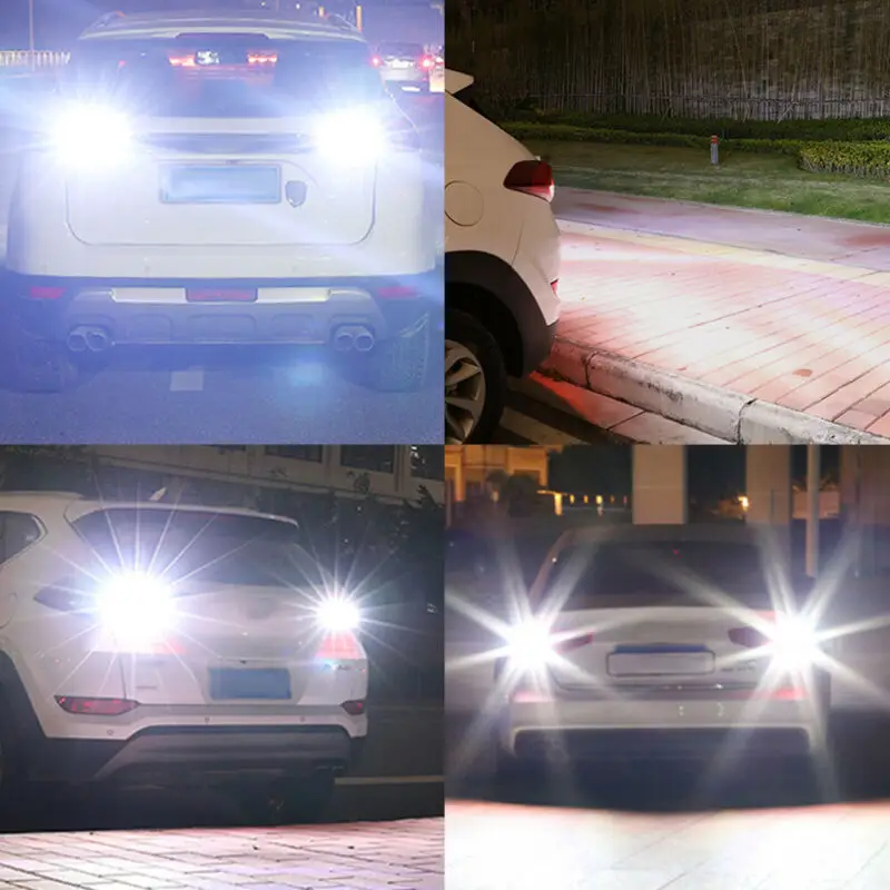 

LED Light Bulb LED Replacement Bulb Reverse Tail 144SMD 20W 2pcs BAY15D