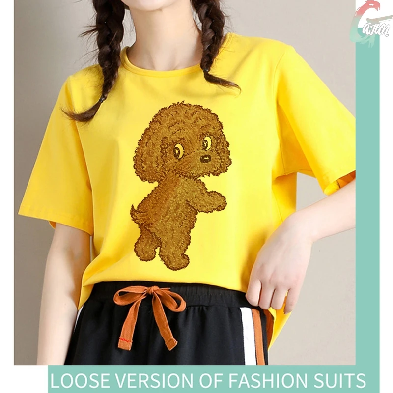 

Sloth That Is Inferior To Pigs And Dogs Print Yellow Women Blouses Spoof Personality Vogue Summer 2020 Harajuku Casual Loose Top