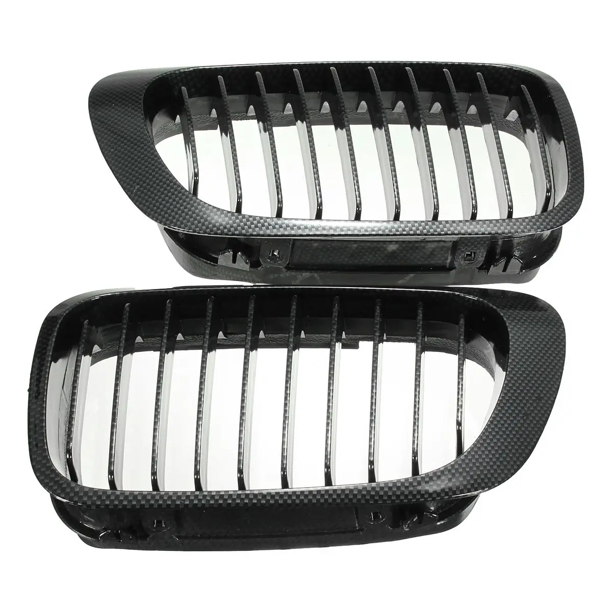 

Chrome / Carbon Fiber Car Front Kidney Grille Grill For BMW E46 M3 2DOOR 1999 2000 2001 2002 2003 Racing Grills