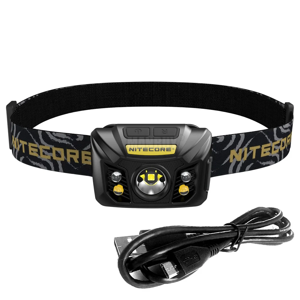 2021 оптовая продажа NITECORE NU32 550 люмен белый + красный CREE XP G3 S3 5xLEDs с Перезаряжаемые