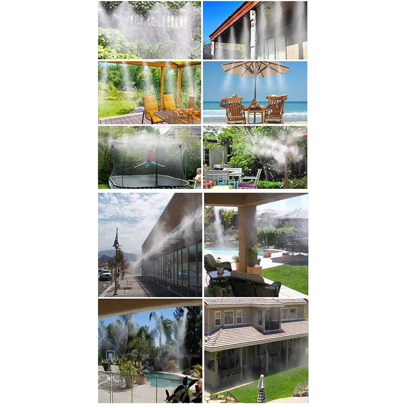 

Spray Cooling System Sprayer Dust Removal Humidification Atomization Cooling Micro-Spray Irrigation Suit