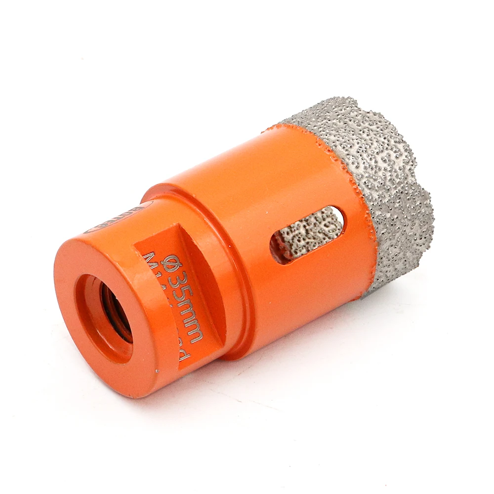 BGTEC диаметр 35 мм Вакуумной Пайки Алмазные сверлильные коронки фарфоровая плитка