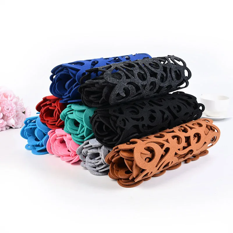 Хит продаж настольный бегунок с отверстиями бегун s покрытие для свадебного