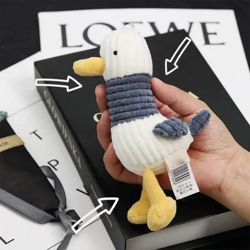 

Net Red Duck Plush Toy Doll Ins White Duck Doll Cute Gift Bag Accessories Toy