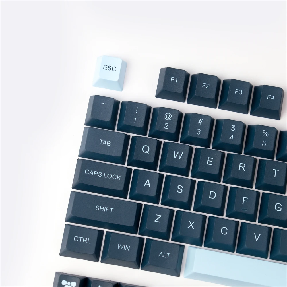 PBT 124 клавиши GMK Comet колпачки для клавиш Вишневый профиль краска-Сублимация 61 64 68 84