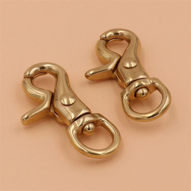 Новинка латунная веревка для собак застежка сумок ручной работы застежка-крючок