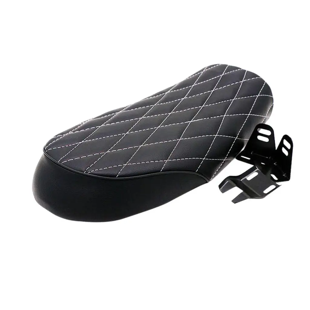 

Motorcycle Vintage Cafe Racer Seat Retro Saddle For Honda Retro Racer Black