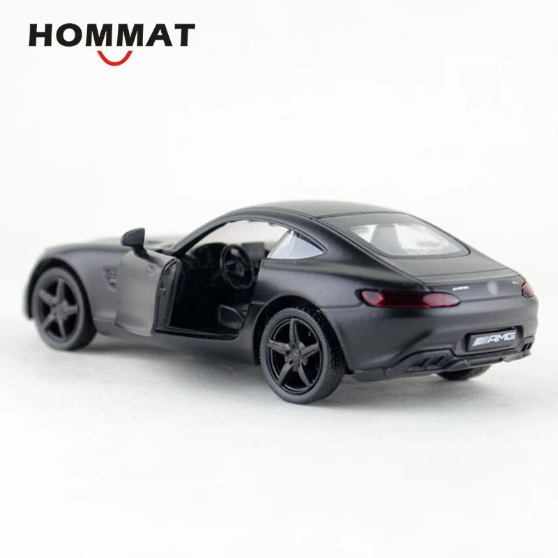 HOMMAT 1:36 Масштаб AMG GTS модель спортивного автомобиля игрушка из металлического