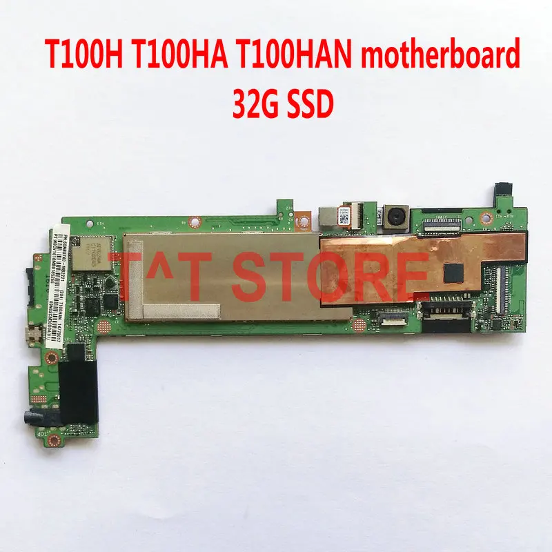 Оригинальный Для ASUS Transformer book T100H T100HA материнская плата T100HAN планшет 64 ГБ 32 SSD + 4 Гб