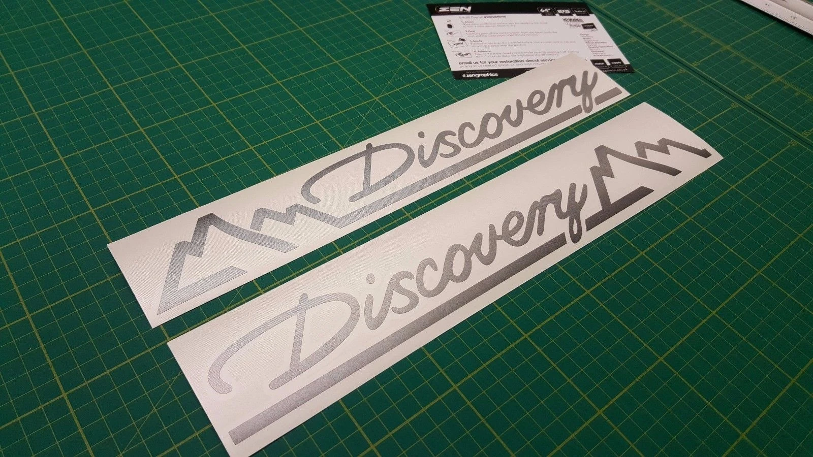 

For 2Pcs Discovery series Tdi Td5 V81 Side Mountain decals stickers graphics 290mm