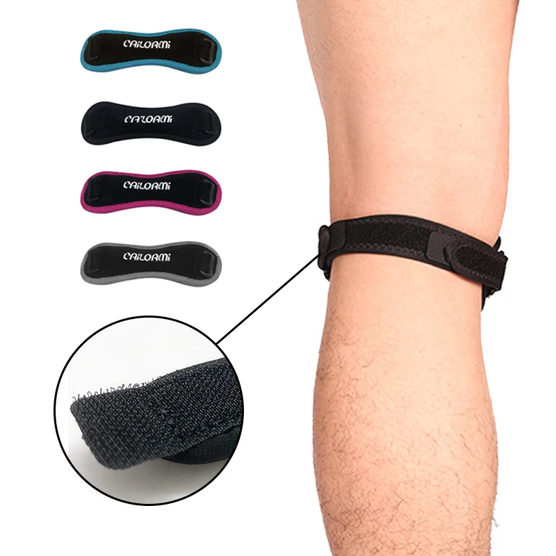 

1PCS Adjustable Knee Patellar Tendon Support Strap Band Knee Support Brace Pads for Running basketball Outdoor Sport