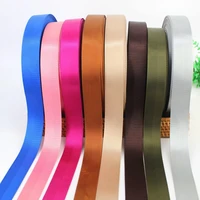25mm 1 inch imitated nylon herringbone tape webbing ribbon trim binding fabric for craft sewing belt watch strap pet harness