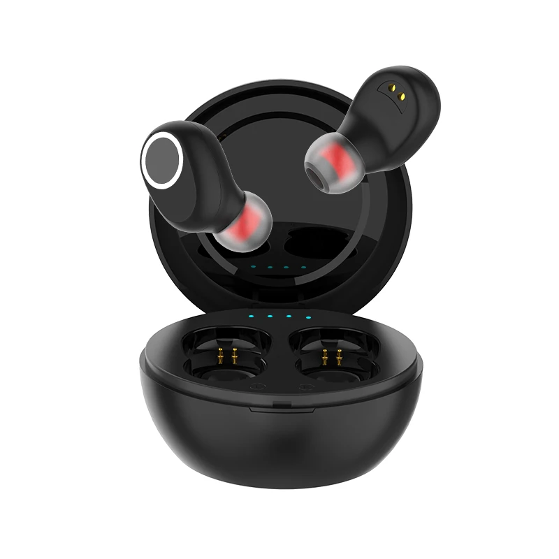 Tws Беспроводная bluetooth гарнитура с сенсорным управлением стерео бас