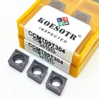 Высококачественный карбидный токарный инструмент CCMT09T304, CCMT09T308, VP15TF, UE6020, US735, для станков с ЧПУ, фрезерный инструмент CCMT09T304, токарный инструмент