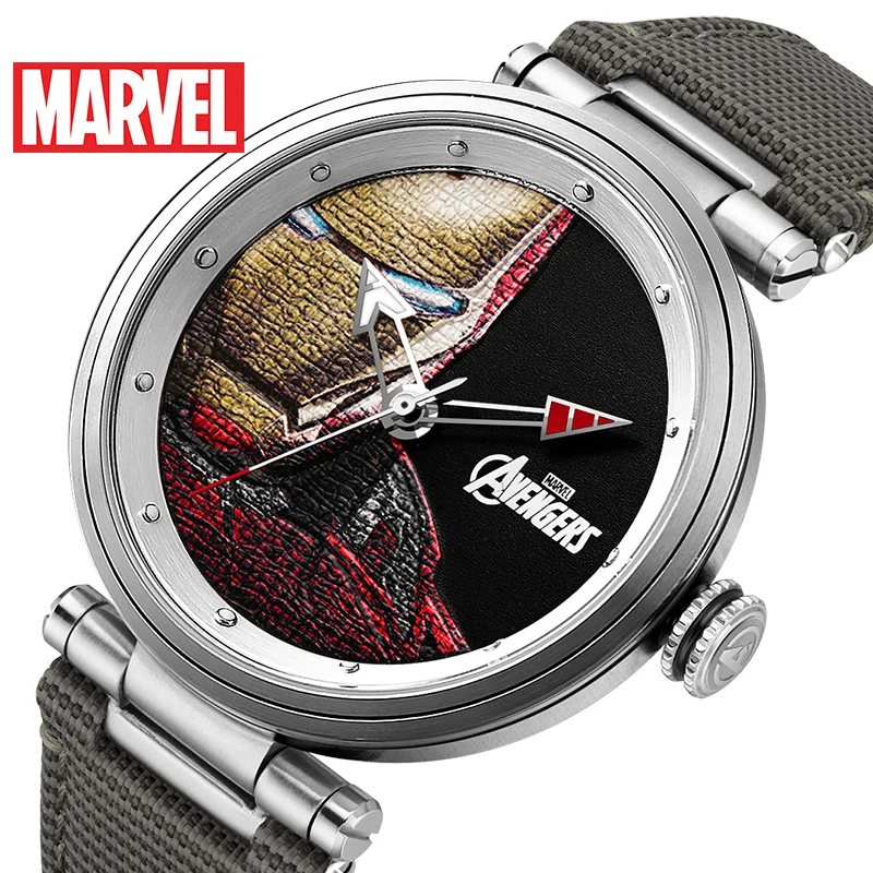 

2021 Disney Marvel Iron Man Children's Smart Wrist Digital Waterproof Electronic Watch Children's Electronic Clock Girls