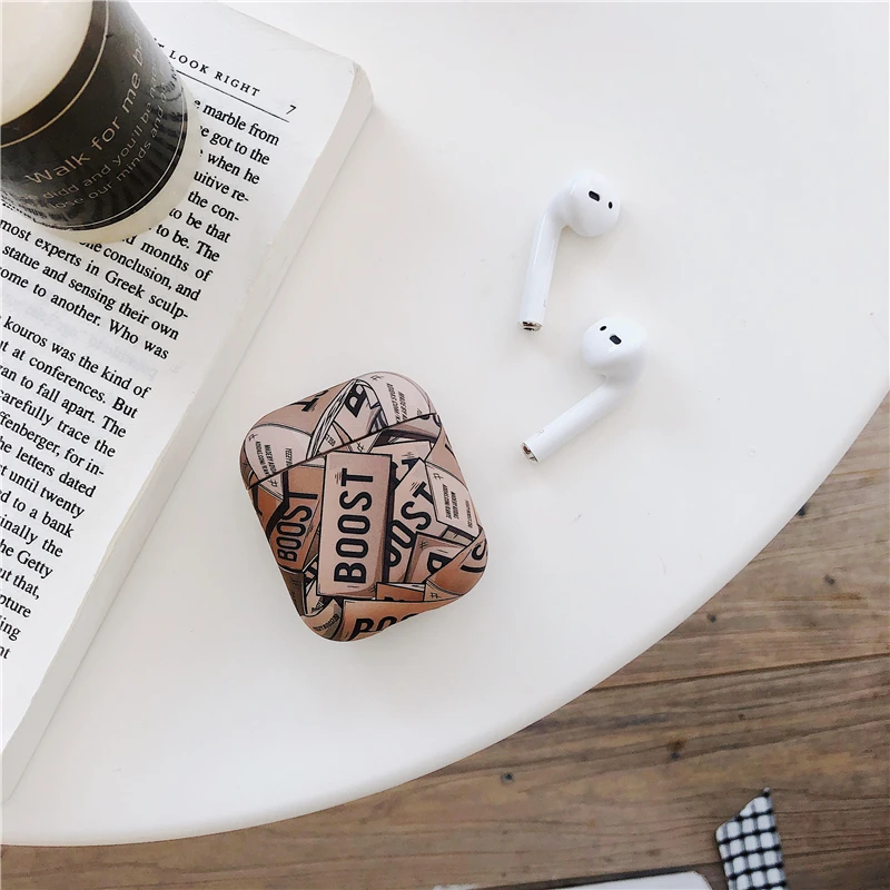 Беспроводная bluetooth-гарнитура, чехол для airpods pro 3 2 Kanye Omari West Trend 350, кроссовки, матовая Жесткая крышка из поликарбоната, чехол
