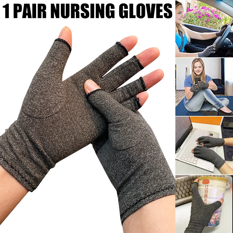 

Arthritis Gloves Men Women Rheumatoid Compression Hand Glove for Osteoarthritis Arthritic Joint Pain Relief LL@17