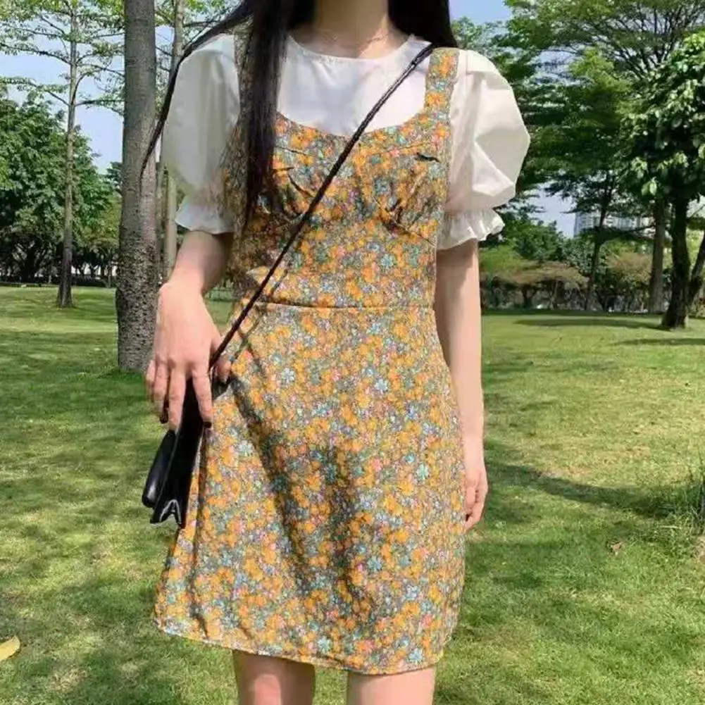 Женское платье комплект из двух предметов милая летняя облегающая футболка с