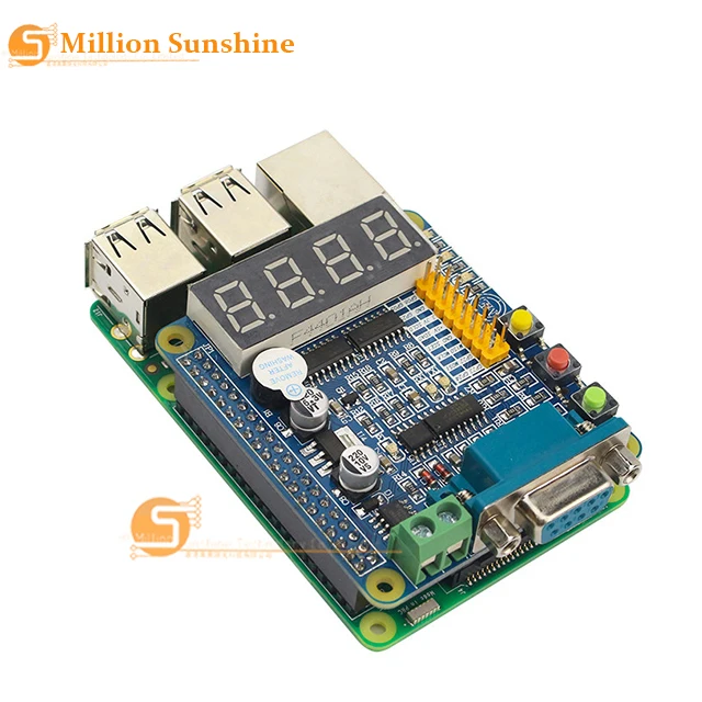 Raspberry Pi 3 GPIO 232 Плата расширения светодиодный газоразрядный индикатор 485 UART ключи