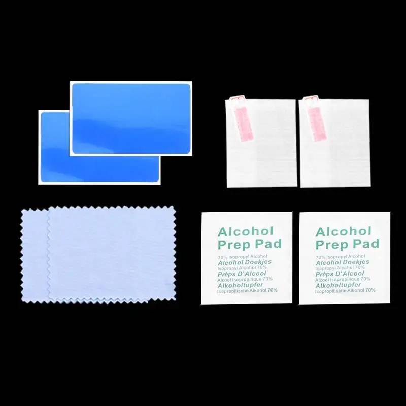 

Tempered Glass Films Set LCD HD Screen Protector Bubble-free Compatible for GoPro Max Black Action Camera Accessories