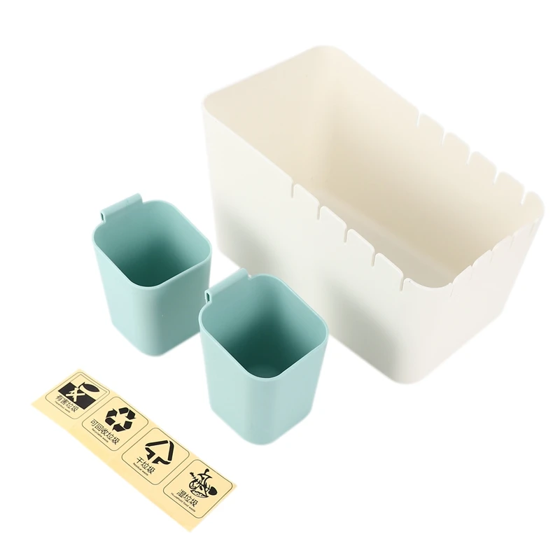 Миниатюрный Настольный мусорный бак мини мусорная корзина домашний разделяющий