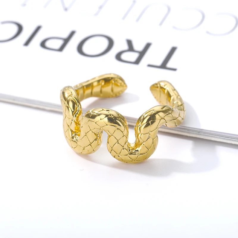 Большое питона кольца для мужчин и женщин Дикий ювелирные изделия