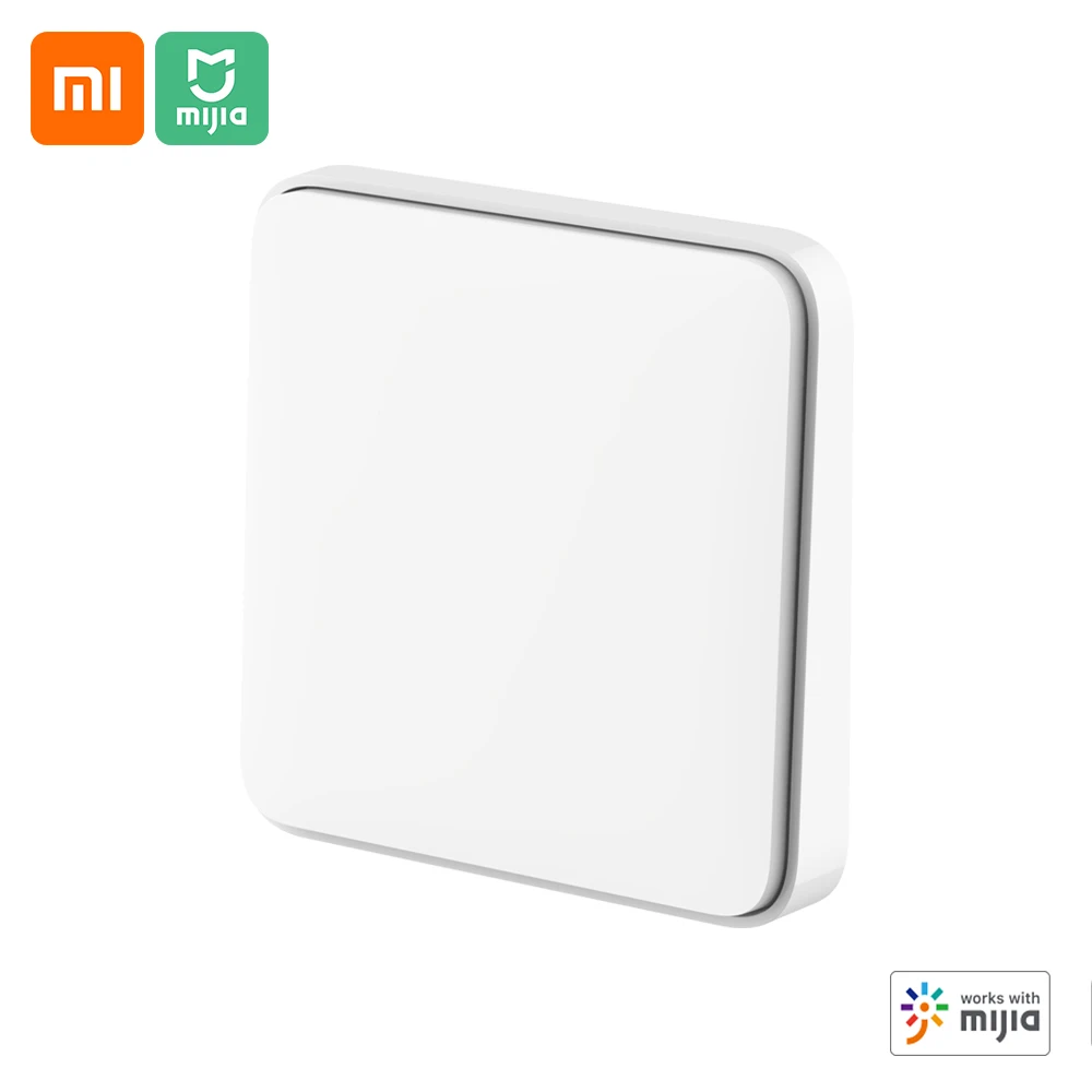 Умный выключатель Xiaomi Mijia, настенный выключатель с дистанционным управлением, с поддержкой Bluetooth, для умного дома Xiaomi (DHKG02ZM) от AliExpress WW