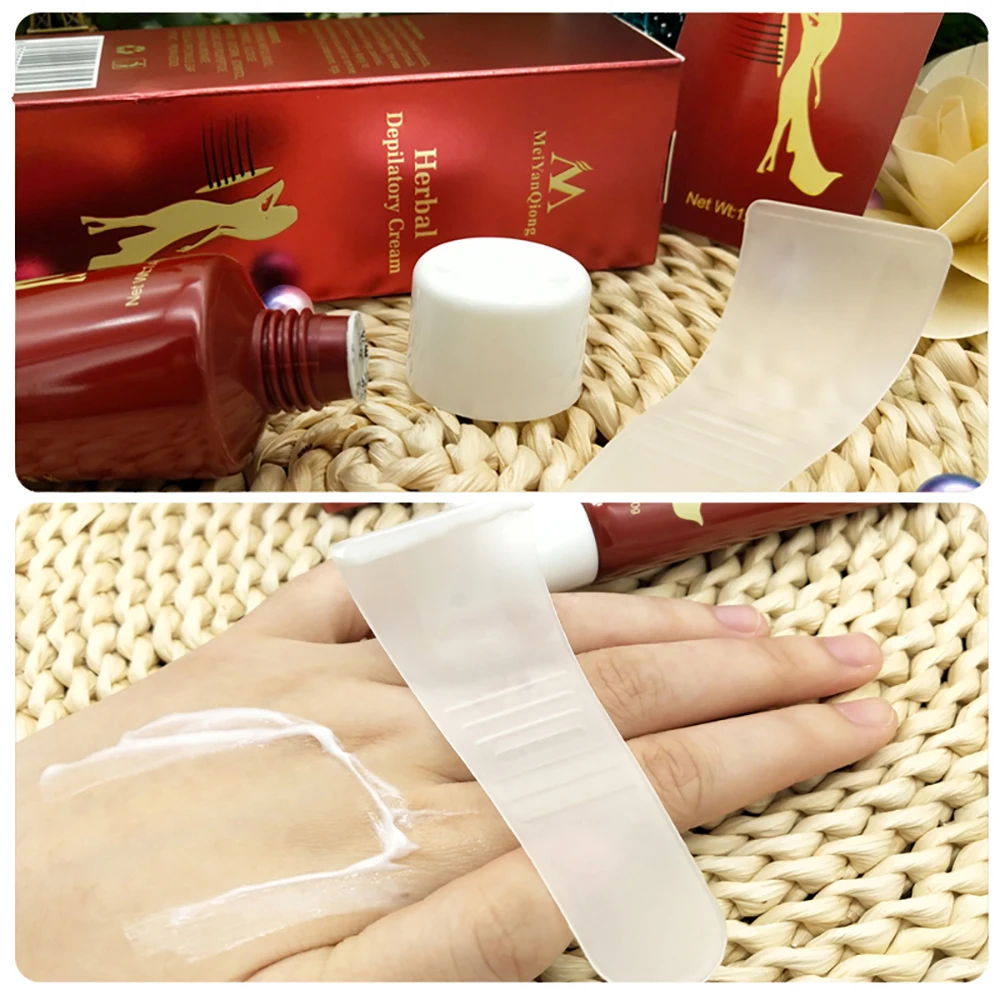 

Permanent Hair Growth Removal Inhibitor Herbal Depilatory Cream Beard Bikini Intimate Legs Body Armpit Painless Hair Remover 40g
